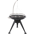 80 cm schwenkgrill grillrost edelstahl dreibein grillrost feuerschale design grill smoker
