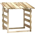pergolen mit dach 4 stk 100x90x100 cm kiefernholz impraegniert